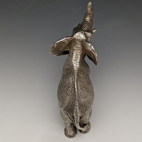 純銀雕塑小像對象 277 克英國鄉村藝術家